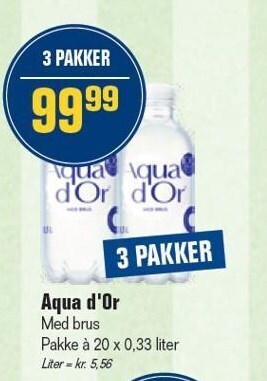 Otto Duborg Aqua d'or tilbud