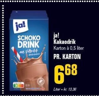 Otto Duborg Ja! kakaodrik tilbud