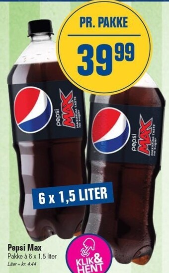 Otto Duborg Pepsi max tilbud