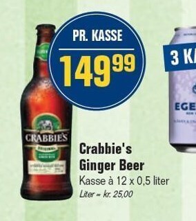 Crabbie's ginger beer