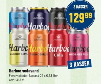 Otto Duborg Harboe sodavand tilbud