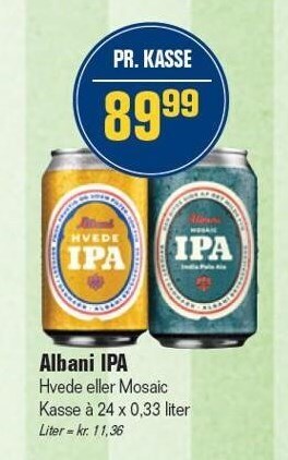 Otto Duborg Albani ipa tilbud