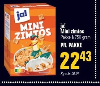 Otto Duborg Ja! mini zimtos tilbud