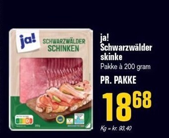 Otto Duborg Ja! schwarzwälder skinke tilbud