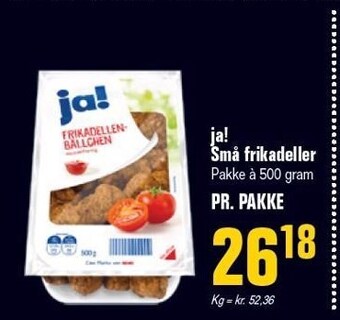 Otto Duborg Ja! små frikadeller tilbud