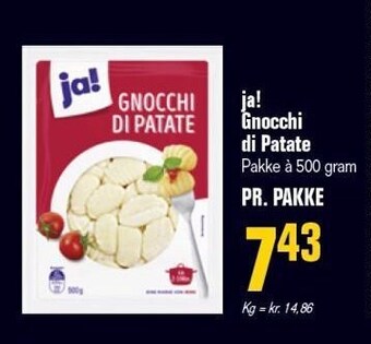 Otto Duborg Ja! gnocchi di patate tilbud