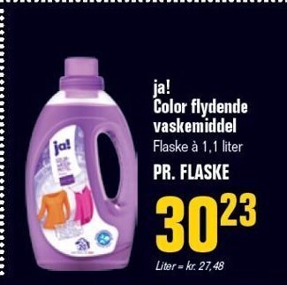 Otto Duborg Ja! color flydende vaskemiddel tilbud