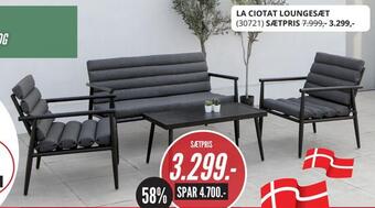 My Home La ciotat loungesæt tilbud