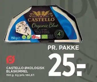MENY Castello øko blåskimmel tilbud