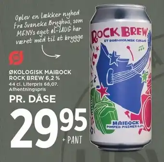 MENY Øko maibock rock brew tilbud