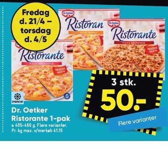 Bilka Dr. oetker ristaorante 1-pak tilbud