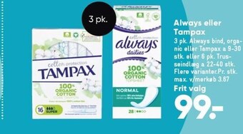 Always el. tampax