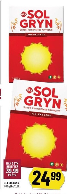 Løvbjerg Ota solgryn tilbud