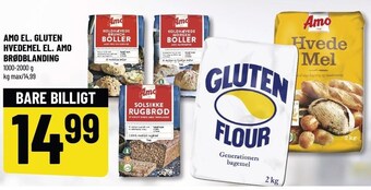 Løvbjerg Amo el. gluten hvedemel el. amo brødblanding tilbud