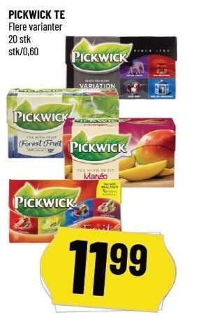 Løvbjerg Pickwick te tilbud