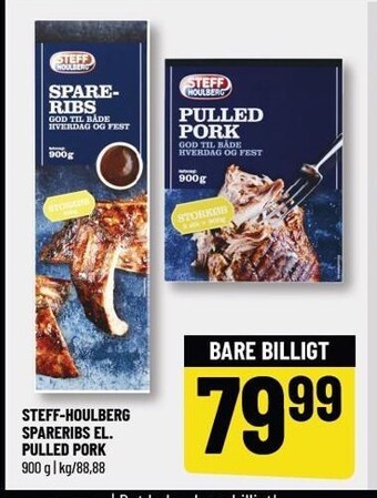 Løvbjerg Steff-houlberg spareribs el. pulled pork tilbud