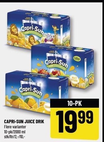 Løvbjerg Capri-sun juice drik tilbud