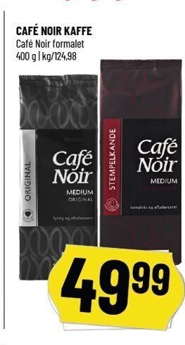 Løvbjerg Café noir kaffe tilbud