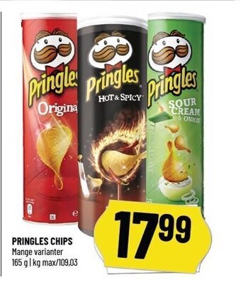 Løvbjerg Pringles chips tilbud