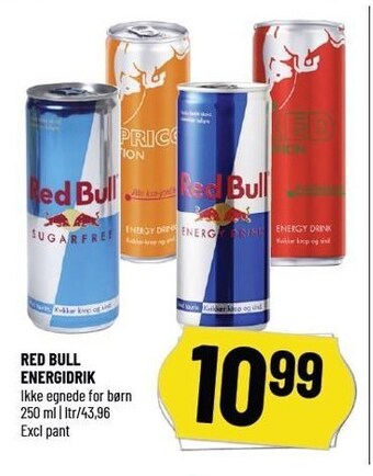 Løvbjerg Red bull energidrik tilbud