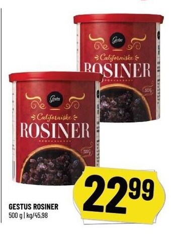 Løvbjerg Gestus rosiner tilbud
