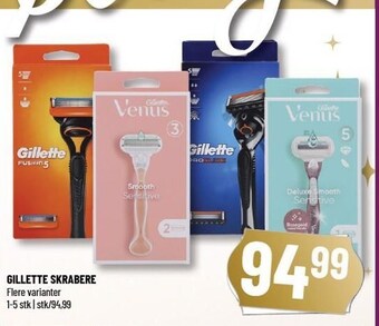 Gillette skrabere