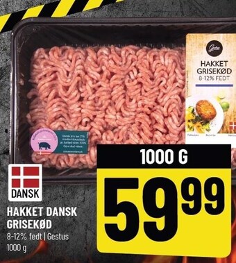 Løvbjerg Gestus hakket dansk grisekød tilbud