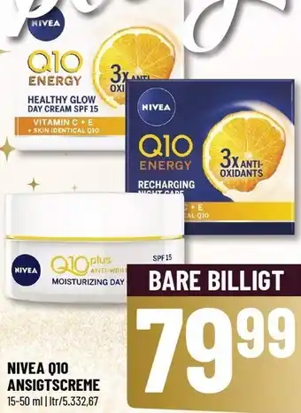 Løvbjerg Nivea q10 ansigtscreme tilbud