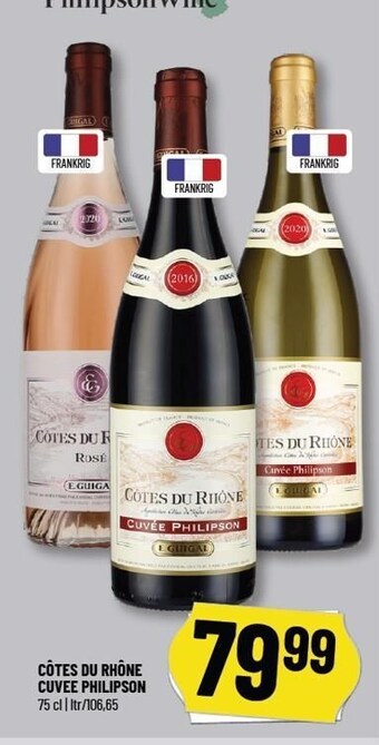 Løvbjerg Côtes du rhône cuvee philipson tilbud