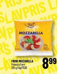 Løvbjerg Fresca d'oro frisk mozarella tilbud