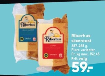 Bilka Riberhus skæreost tilbud