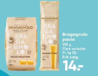 Bilka Bragagnolo pasta tilbud