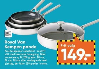 Bilka Royal Van Kempen pande tilbud