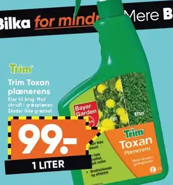 Bilka Trim Toxan plænerens tilbud