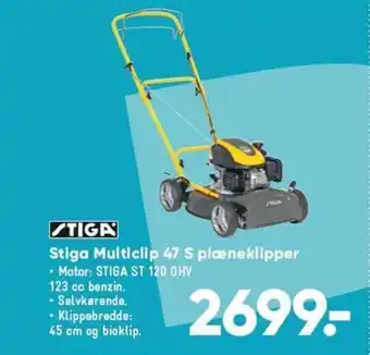 Stiga Multiclip 47 S plæneklipper