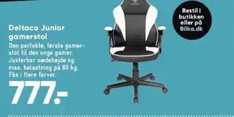 Bilka Deltaco Junior gamerstol tilbud