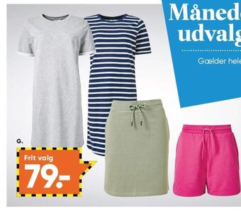 Bilka Sweatkjole, -shorts eller -nederdel. S-XXL. Jackie 46-52. tilbud