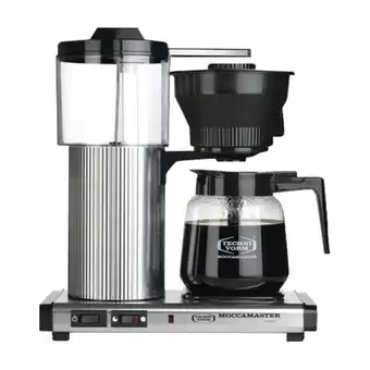Punkt1 Moccamaster cd grande kaffemaskine, sølv tilbud