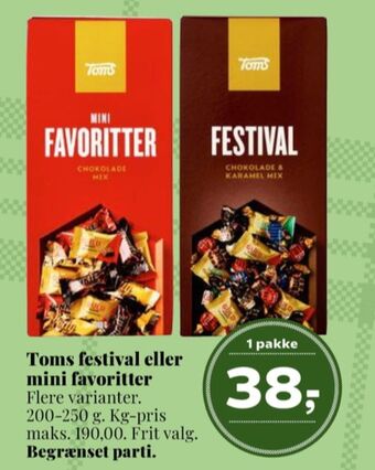 Festival dessertchokolade