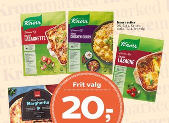 Dagli'Brugsen Knorr pastaretter tilbud