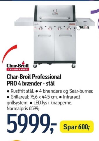 Føtex Charbroil gasgrill tilbud