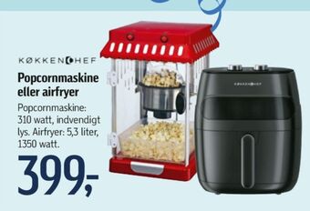 Føtex Køkkenchef popcornmaskine tilbud