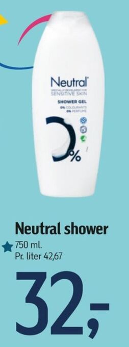 Føtex Neutral bodyshampoo tilbud