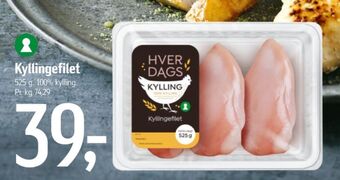 Føtex Hverdags kyllingebrystfilet tilbud