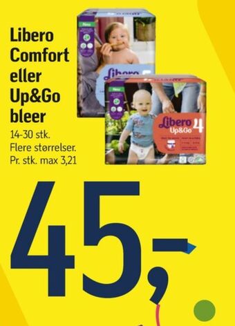 Føtex Comfort bleer str 5 10-14 kg tilbud