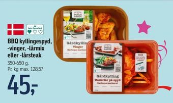Føtex De danske familiegårde kyllingespyd tilbud