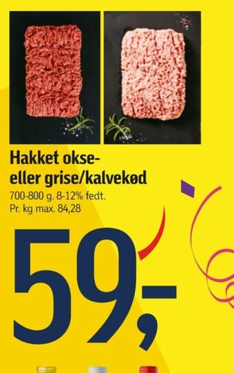 Føtex Ukendt hakket oksekød tilbud