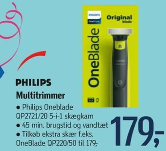 Oneblade barbermaskine