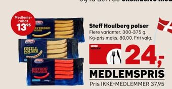 Kvickly Steff houlberg hotdogpølser tilbud