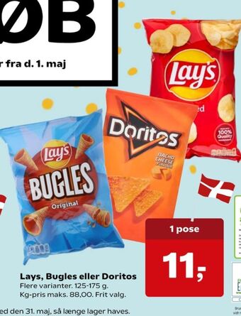 Kvickly Lays chips tilbud